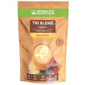 Tri Blend Select - Mistura para Batido de Proteína 600 g - Banana