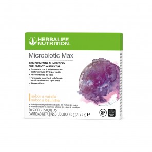 Microbiotic Max Sabor a baunilha