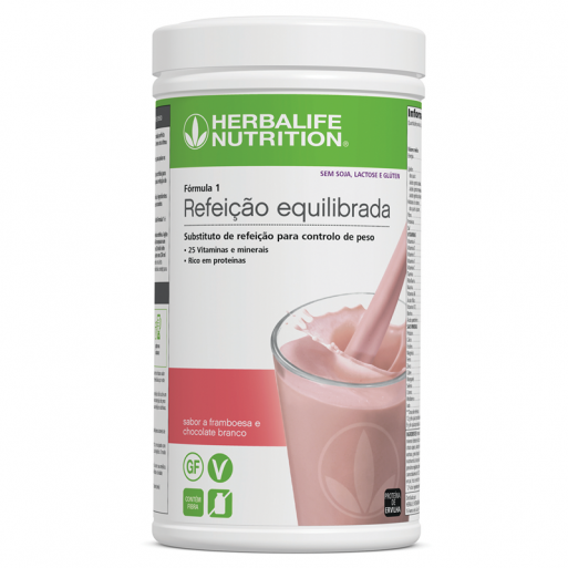 Fórmula 1 Sem Alergénios Framboesa e Chocolate Branco 500 g