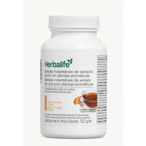 Sabor Manga e Pitaia 102 g - Bebida Instantânea de Extrato de Chá com Plantas Aromáticas